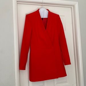 BCBG Maxazria Blazer Dress - Bright Red - XS